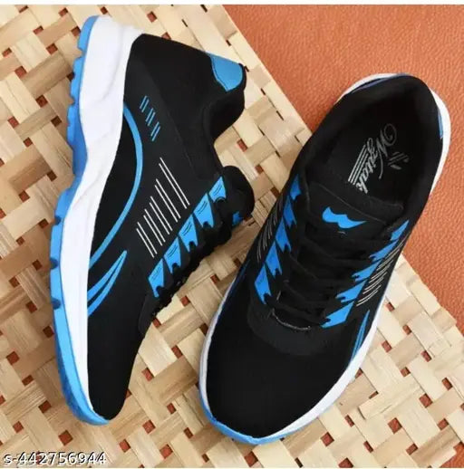 Sports shoes for men | Latest Stylish Casual sneakers for men | running shoes for boys | Slip on blue shoes for running, walking, gym, trekking & party Running Shoes For Men